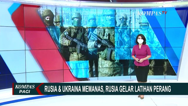 Hubungannya Memanas dengan Ukraina, Militer Rusia Gelar Latihan Perang Angkatan Laut