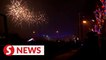 Olympics rehearsal fireworks light up snowy Beijing