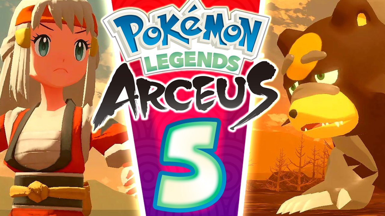 Pokemon Legends: Arceus Walkthrough Part 5 (Switch)