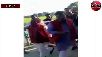 भाजपा एमएलसी सुरेंद्र चौधरी का हुआ विरोध, ग्रामीणों ने लगाए केशव मौर्या मुरादाबाद के नारे