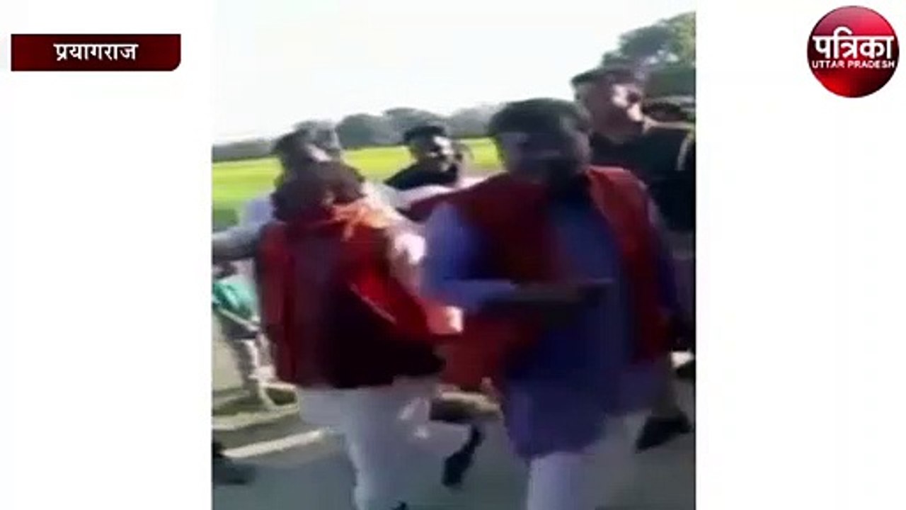 भाजपा एमएलसी सुरेंद्र चौधरी का हुआ विरोध, ग्राम...