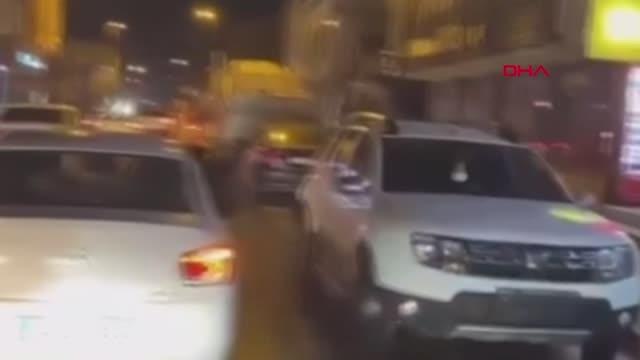 ÜMRANİYE'DE ASKER EĞLENCESİNDE HAVAYA POMPALI TÜFEKLE ATEŞ EDEN ŞÜPHELİ YAKALANDI