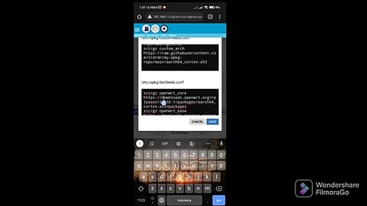 Cara Mengatasi Cant Find Dependency Kernel di Openwrt Reyre Snapshot || Part 2