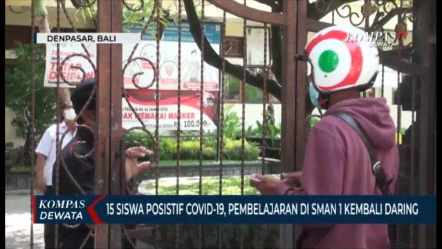 15 Siswa SMA N1 Denpasar Posistif Covid-19