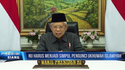 Wakil Presiden mengucapkan Selamat Milad kepada NU