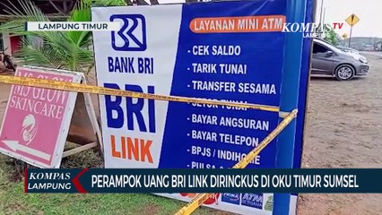 Perampok Uang BRI Link Diringkus di Oku Timur Sumsel