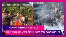 Manipur Assembly Polls 2022: Protests Erupt After BJP Releases Poll Candidate List