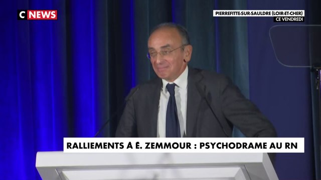 Ralliements à Eric Zemmour : psychodrame au RN