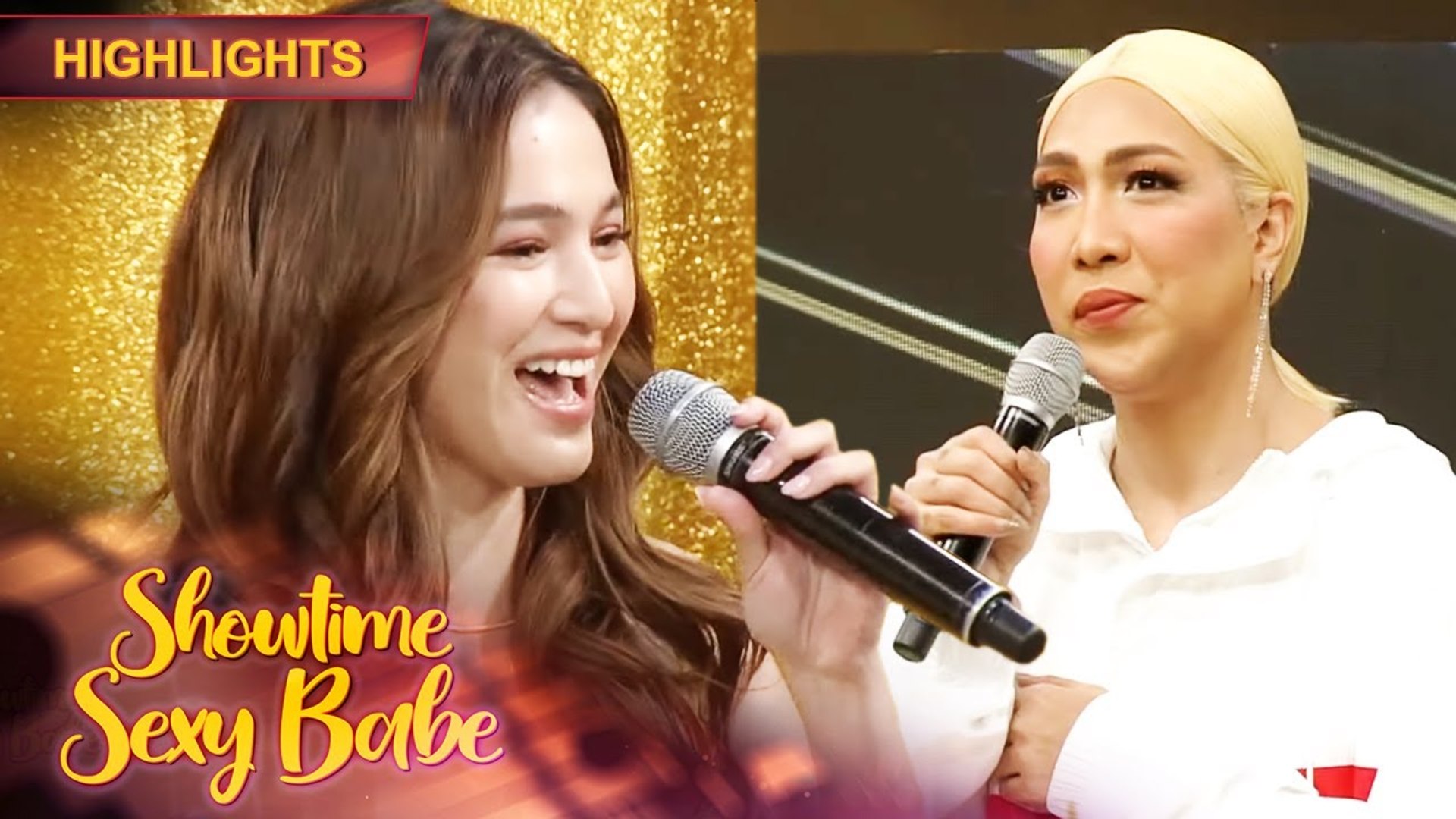 Vice Ganda pokes fun at Anne Curtis' revealing outfit on It's Showtime
