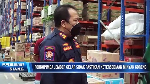 Kapolres Jember dan Forkopimda Sidak Ketersediaan dan Harga Minyak Goreng di Gudang dan Toko Ritel