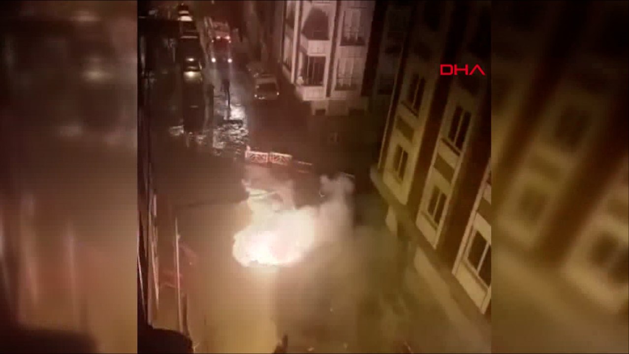 Bomba gibi patlayan yer altı kabloları paniğe neden oldu