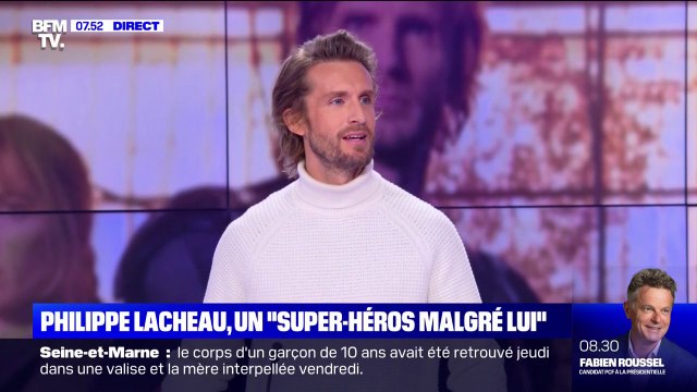 Philippe Lacheau était l'invité de Première Édition sur BFMTV