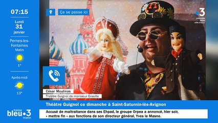 31/01/2022 - Le 6/9 de France Bleu Vaucluse