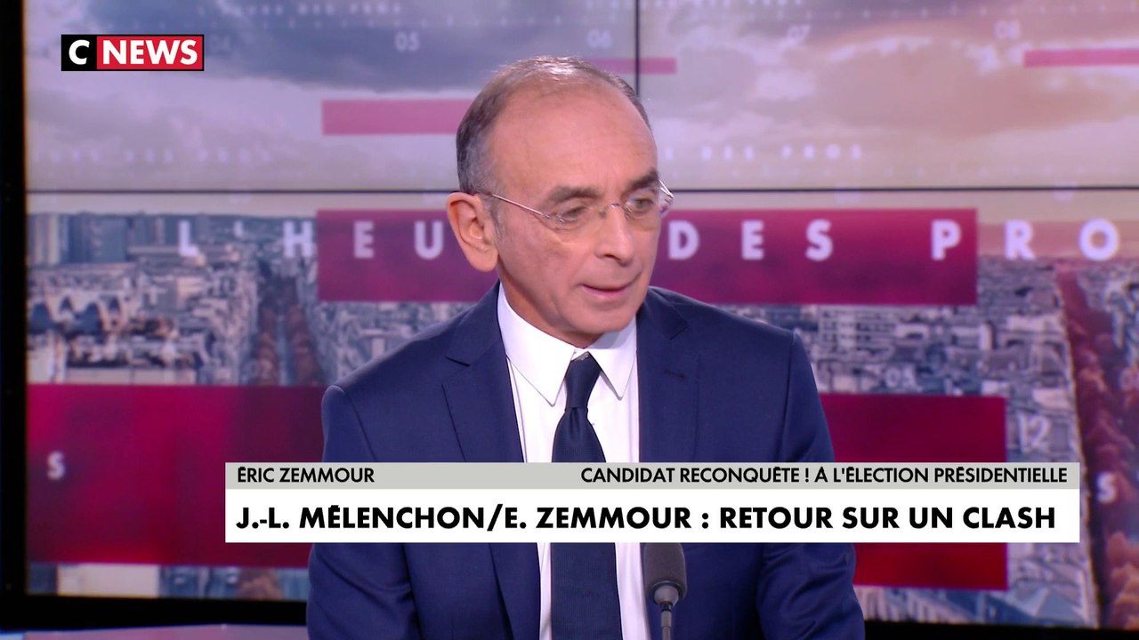 Éric Zemmour : «Je pense que je mets la campagne justement à la bonne hauteur»