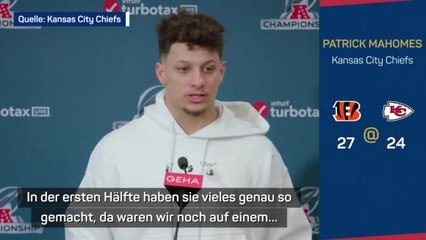 Mahomes nach Aus: "So darf man nicht verlieren"