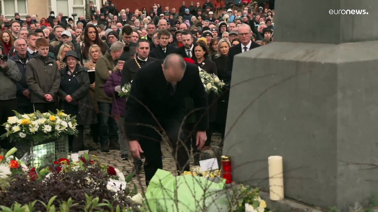 Tausende erinnern an Blutsonntag in Nordirland vor 50 Jahren