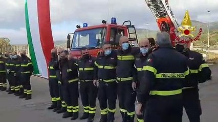 Vigili del Fuoco. In pensione il comandante Budroni