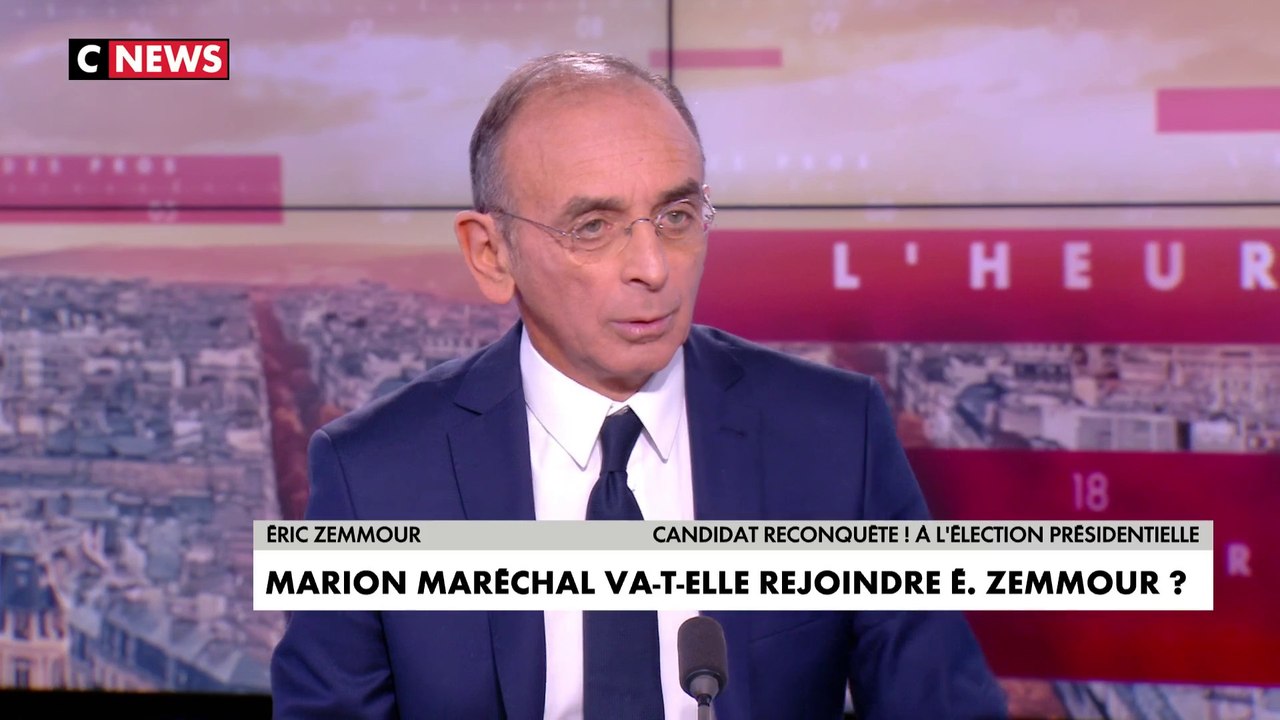 Éric Zemmour : «Je suis attaqué par toute la cl...
