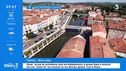 31/01/2022 - Le 6/9 de France Bleu Occitanie en vidéo