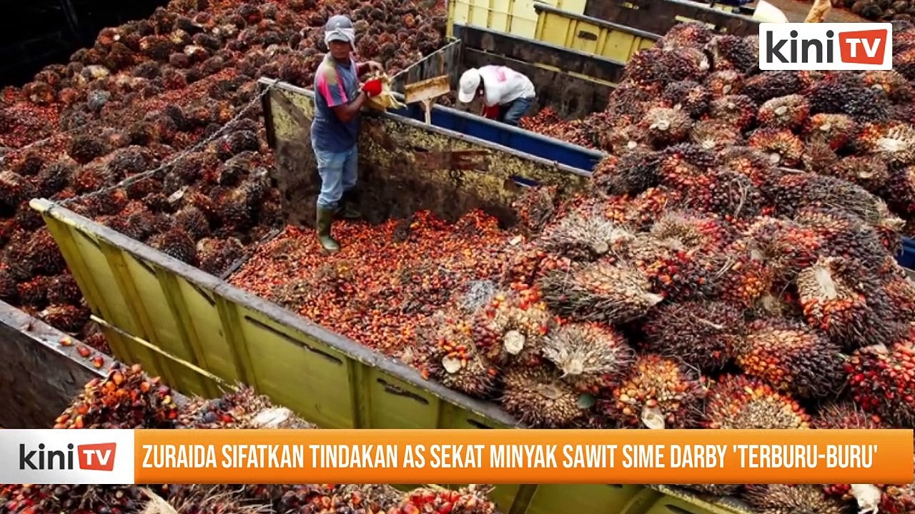 Zuraida sifatkan tindakan AS sekat minyak sawit Sime Darby 'terburu-buru'