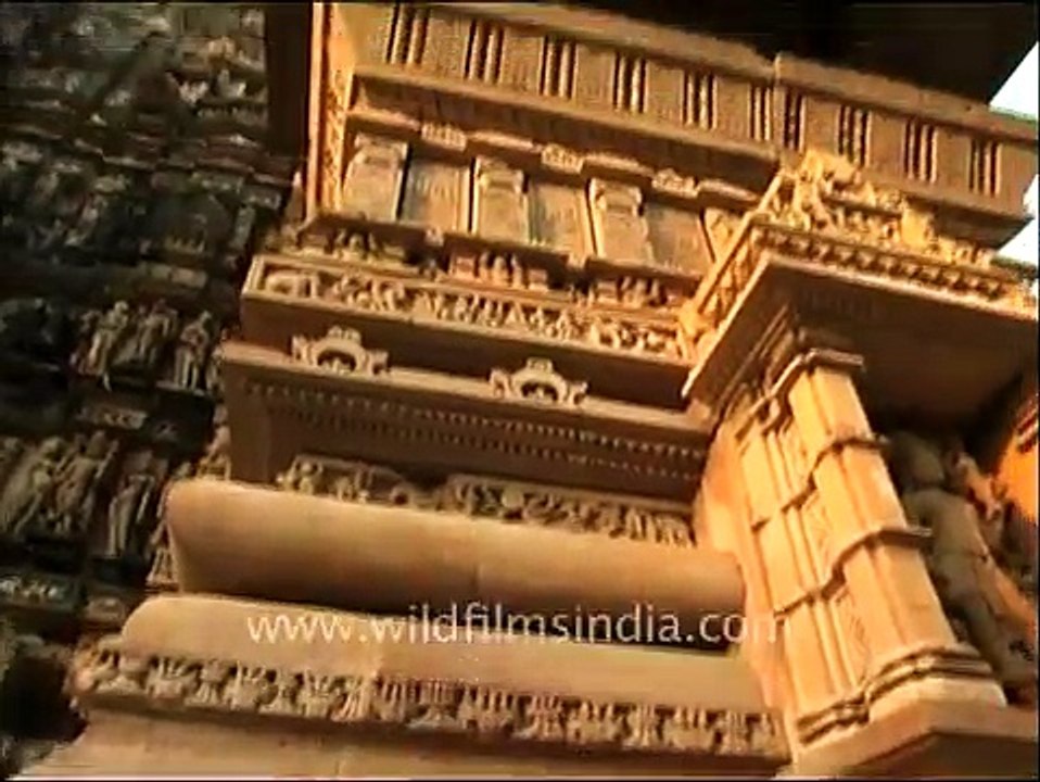 Khajuraho temples in India