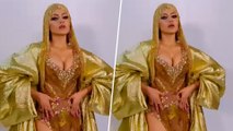 अरब फैशन वीक में उर्वशी रौतेला ने पहनी सोने से बनी 40 करोड़ की ड्रेस