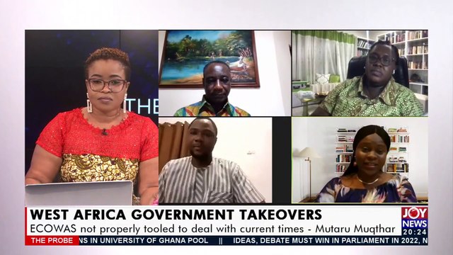 West Africa Government Takeovers - The Probe on Joy News (30-1-22)