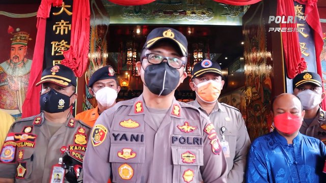 Berikan Pengamanan Imlek dan Cap Gomeh 2022, Polres Ketapang gelar Apel Gelar Pasukan Ops Liong Kapuas 2022