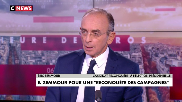 Éric Zemmour : «Il faut désormais que ce soit les cambrioleurs qui aient peur […] je veux que la peur change de camp»