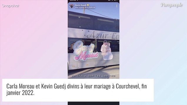 Carla Moreau et Kevin Guedj mariés à Courchevel : le couple déchaîné, un Marseillais à la fête et cadeaux Hermès !