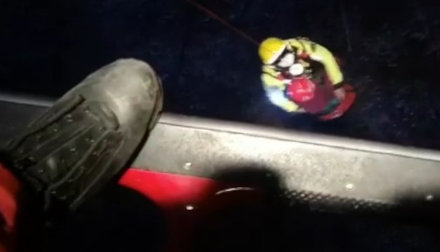 Sora (FR) - Ragazzi bloccati in zona imperbia salvati dai Vigili del Fuoco (31.01.22)