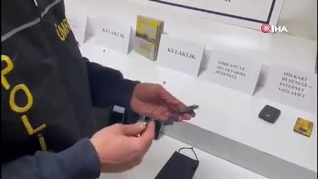 İstanbul’da ehliyet sınavında cerrahi maskeye kopya düzeneği kuran 5 kişi yakalandı