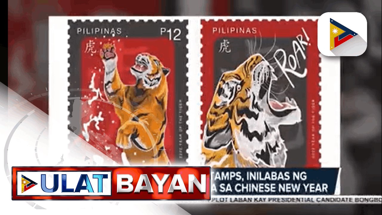 Year of the Tiger stamps, inilabas ng PHLPost b...