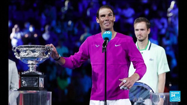 Open d'Australie : Nadal remporte un historique 21e titre du Grand Chelem