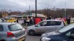 Watch this dramatic video of a blockade at a McDonald's in Sheffield