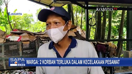 Pesawat Sky Ranger Tabrak Pohon Pisang dan Jatuh Terbakar di Perkemahan Cibubur