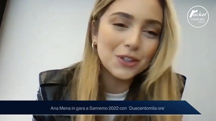 Sanremo 2022: intervista ad Ana Mena