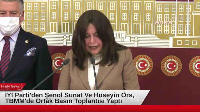 İYİ Parti’den Şenol Sunat Ve Hüseyin Örs, TBMM'de Ortak Basın Toplantısı Yaptı 1x