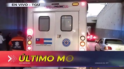 ¡Motociclista fracturado tras colisión en túnel de Avenida La Paz!