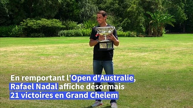 Tennis: Nadal remporte l'Open d'Australie