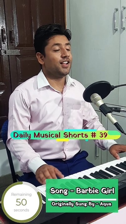 Barbie Girl (Cover) | (Daily Musical Shorts #39) | Acorn Wolve | #Shorts