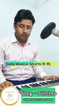 Stitches (Cover) | (Daily Musical Shorts #45) | Acorn Wolve | #Shorts