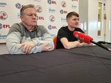Swindon Town v Crawley Town press conference