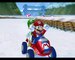 GameCube Gameplay - Mario Kart Double Dash - Sherbet Land - Mario and Luigi