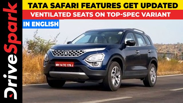 Tata Safari Features List Update: Top-Spec Variant Gets Ventilated Front & Second Row Seats