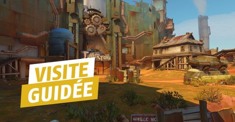 Overwatch : un pro découvre pour la première fois la nouvelle map Junkertown