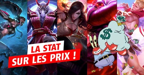 League of Legends : cette année le prix des skins en jeu a flambé