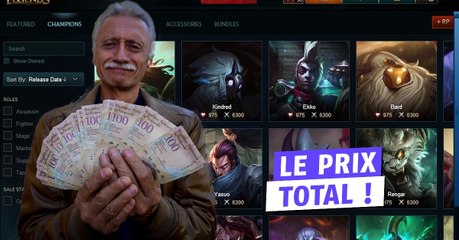 League of Legends : le prix de tous les skins du jeu