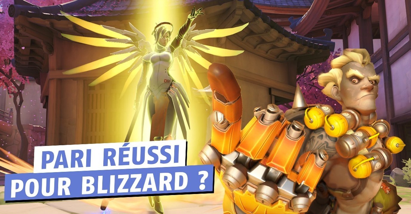 Overwatch : en terme de popularité, les buffs de Mercy et Junkrat sont une vraie réussite