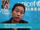 UNICEF launches its global website in Chinese